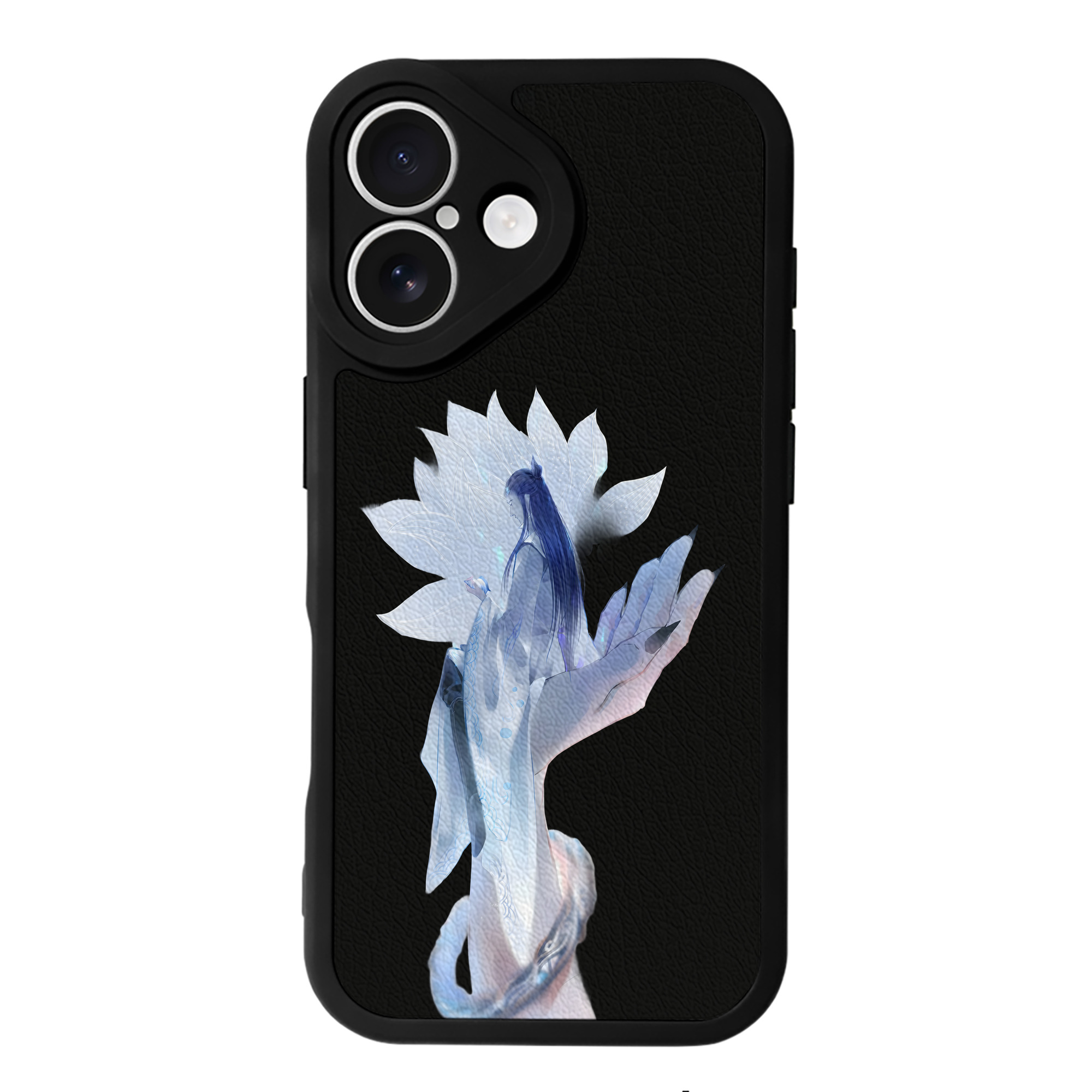 （画像用） Ne Zha 2 ナタ 魔童の大暴れ 【iPhone 16シリーズ対応】シリコンスマホケース（レザー調） 材質：シリコン